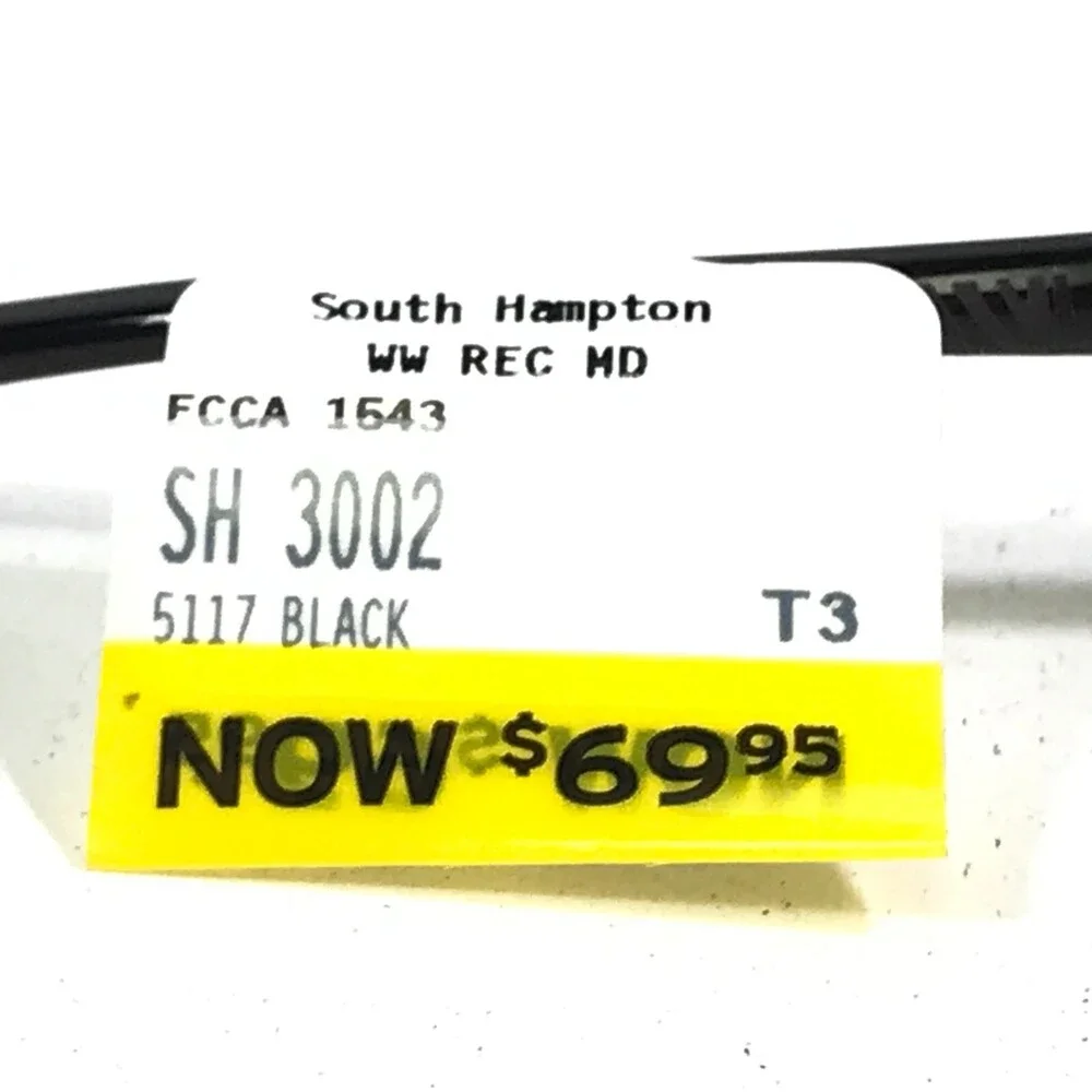 South Hampton SH 3002 BK Eyeglasses Frames Brown Square Full Rim 51-17-135